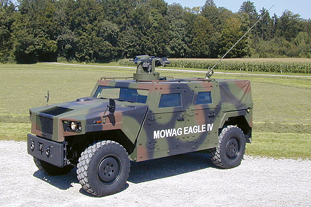 Vídeo – Mowag Eagle IV Armoured Wheeled Vehicle