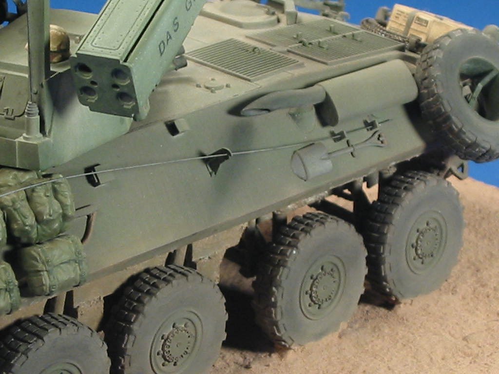 WarWheels.Net - 1/35 Italeri LAV-AD Model Photos ... winch wiring kit 